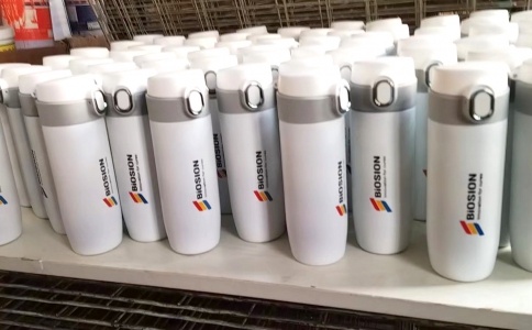 生物医疗公司广告杯印刷logo服务、南京丝网印刷